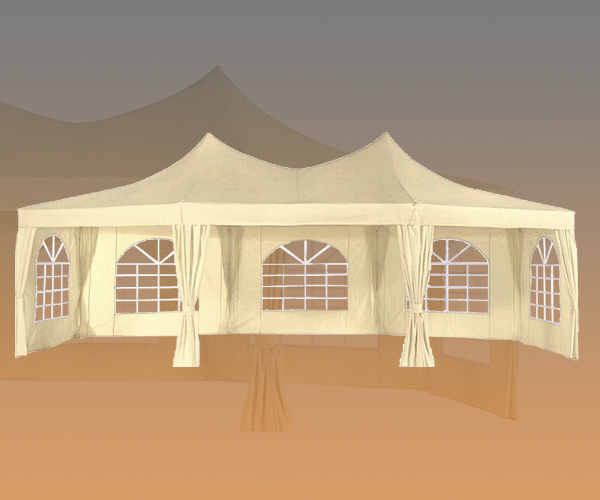 Pagodenzelt 5 x 6,8 m, Partyzelt - 1669743441 mieten | Erento.com