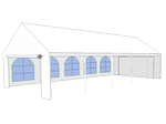 Partyzelt 5m x 10m Zelt Festzelt