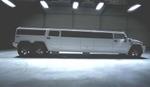 Luxus Hummer H2 mit Jetdoor und Panoramadach