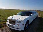 Chrysler 300c Stretchlimousine in Luxus Weiß mit runter fahrbaren Seitenscheiben TOP