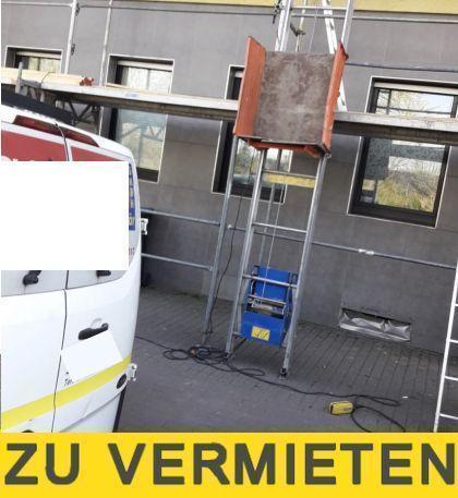 Schrägaufzug bis 13 Meter Dachdeckeraufzug, Bau & Schrägaufzug