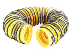Heizschlauch / Spiralschlauch für Diesel / Ölheizgebläse, Zeltheizung