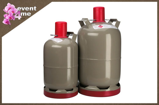 Gasflasche 5 kg inkl. Füllung, Propangas, Camping, Grill, Propan Gas