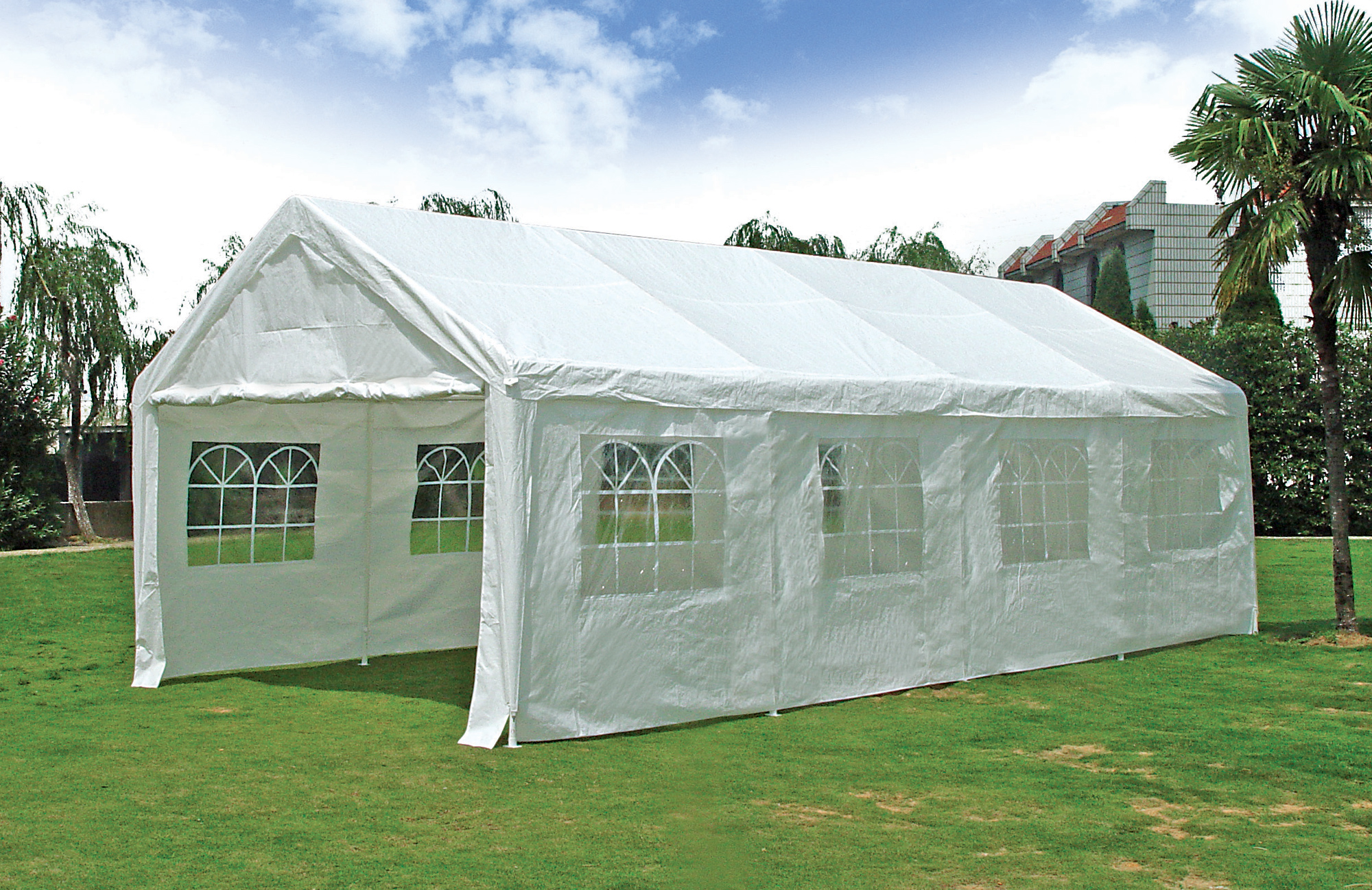 Partyzelt 3x6 m PVC (LKW Plane) Festzelt, Kein Klappzelt, Partyzelt 9409063626 mieten