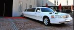 Stretchlimousine mieten,Lincoln Towna Car Weiß, Chrysler mieten