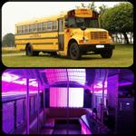 ---> US Partybus Schoolbus Eventbus bis 36 Personen <---