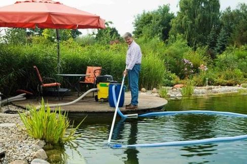 TeichSchlammsauger, Ansaugleistung max. 15.000 l/h, Teich