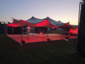 Stretchzelt 15 x 10,5m - Stretch Zelt - Festzelt Hochzeitszelt - StretchTent Stretch Zelt 150qm