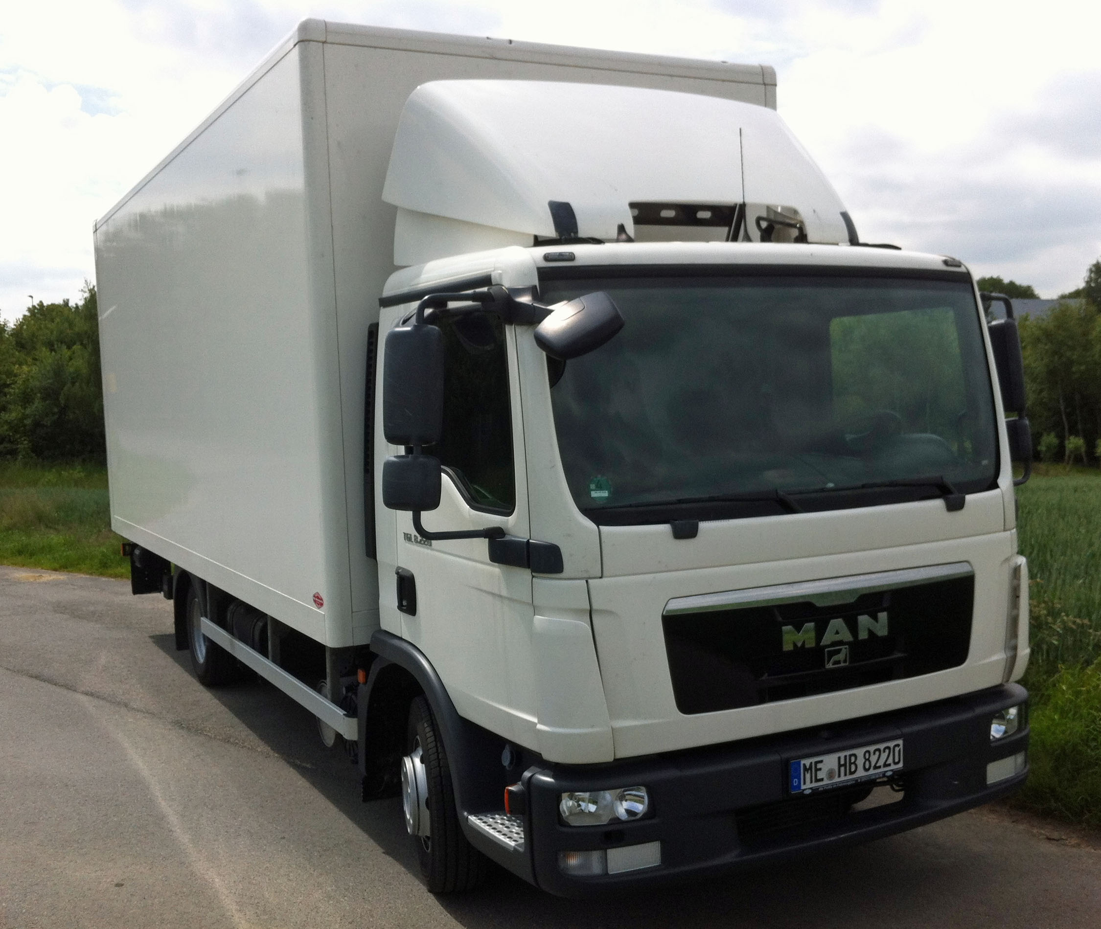 MAN LKW 7,5 to mit Fahrer, Umzugstransporter - 4048598615 mieten ...