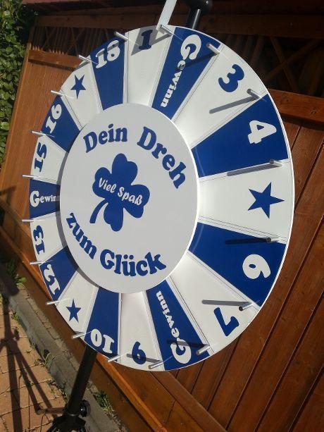 Glücksrad ideal für Messen Promotion Gewinnspiel, Glücksrad - 1063918277 mieten | Erento.com