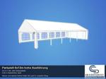 Partyzelt 5m x 10m Zelt Festzelt