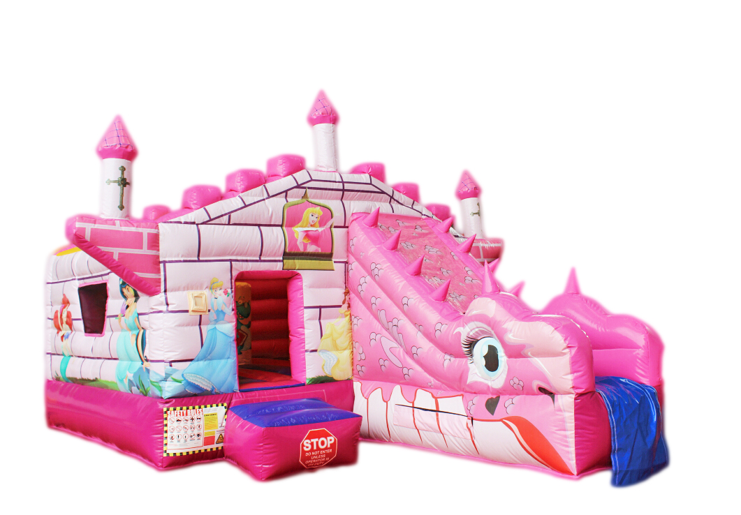 Prinzessin Geburtstagseinladungen – 20 Karten Mit Umschlägen, Rosa Schloss-Design