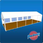 Partyzelt 4 x 10m