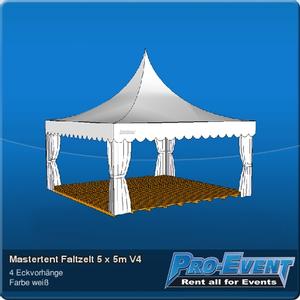 Mastertent Faltzelt 5 x 5m V4