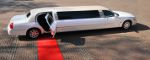 Stretchlimousine mieten,Lincoln Towna Car Weiß, Chrysler mieten