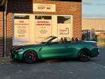 BMW M4 Competition Cabrio mieten - 510PS - Sportwagen Vermietung - Hochzeitsauto - Videodreh - Geschäftsmeeting