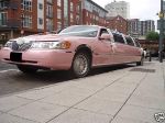 Stretchlimousine Pink Lincoln Town Car Strech limo