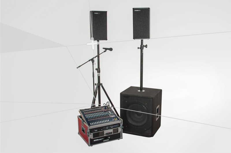 Günstige Sound-Anlage, Lautsprecher, Komplettsystem, Lautsprecher