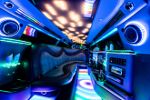 Pinke Stretchlimousine