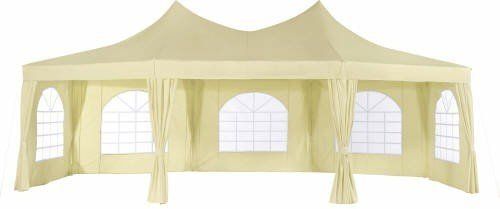 Leichtes Pagodenzelt 6,8 m x 5 m mit Seitenteilen, Partyzelt Pagodenzelt 5 m x 5 m | eBay