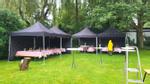 Partyzelte - 3x3 bis 3x9 Meter - Faltzelte / Pagodenzelte