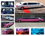 Stretchlimousine mieten,Lincoln Towna Car Weiß, Chrysler mieten