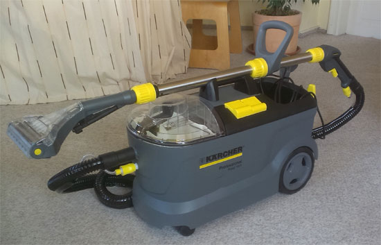 Teppichreiniger Nasssauger Waschsauger Polsterreiniger Kärcher Puzzi