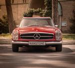 Mercedes-Benz 280SL Pagode Oldtimer Mieten Berlin Autovermietung Sportwagen