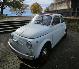 Fiat 500: Wunderschönes Hochzeitsauto Oldtimer günstig mieten!