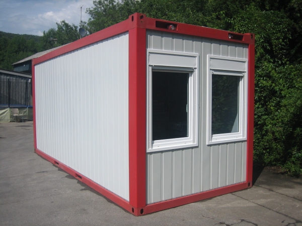 Bürocontainer, ca. 6,06 x 2,44 x 2,80, Mietcontainer, Bürocontainer