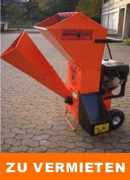 Benzin Häcksler bis 8 cm Aststärke, Häcksler 6347252327 mieten