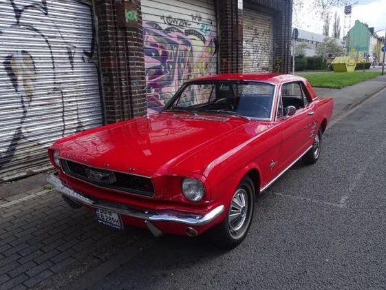 Ford Mustang 66er V6 Rot Ein Traum Der 60er Jahre Ford Mieten Erento Com