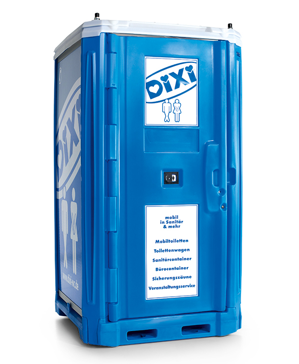 DIXI ® Plus Toilettenkabine Das "Original" DIXI Klo Mobile Toilette