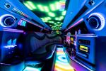 Pinke Stretchlimousine