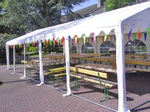 Partyzelt 5m x 10m Zelt Festzelt
