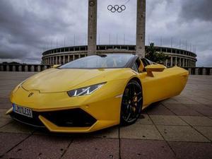 Lamborghini Huracan Spyder Lambo mieten Berlin 610 PS