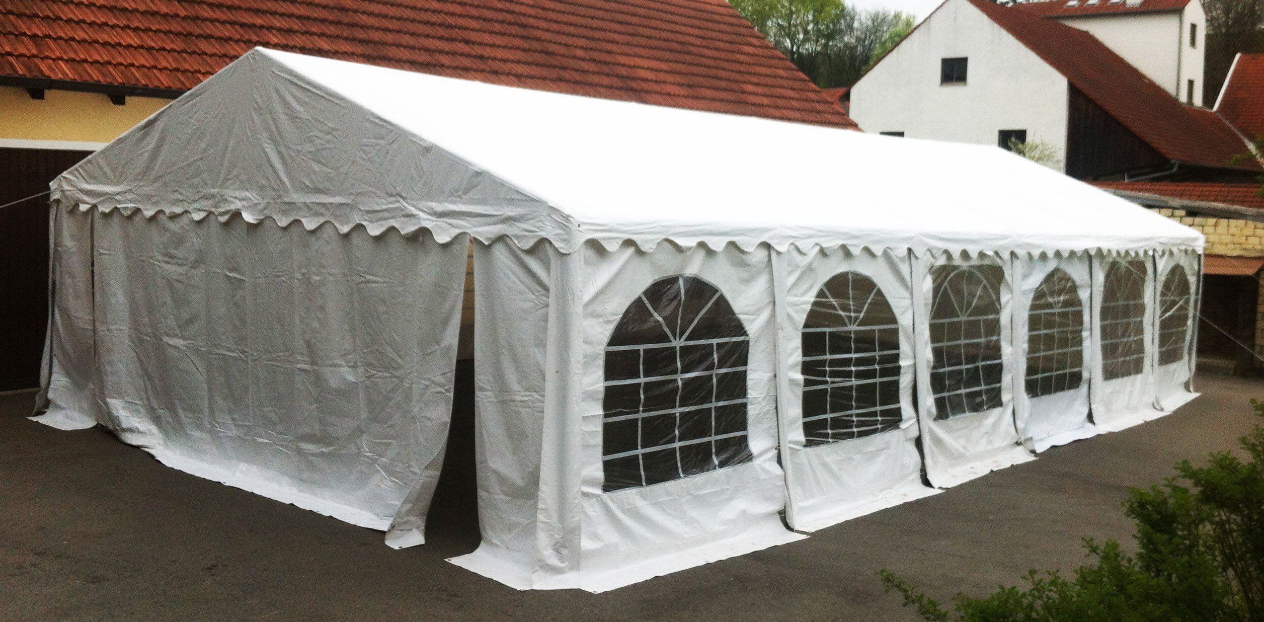 Gartenparty bis 200 Personen inkl. Boden und Zeltheizung (beheizt bis