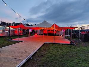 Stretchzelt 30 x 10m - Stretch Zelt - Festzelt Hochzeitszelt - StretchTent Stretch Zelt 300qm