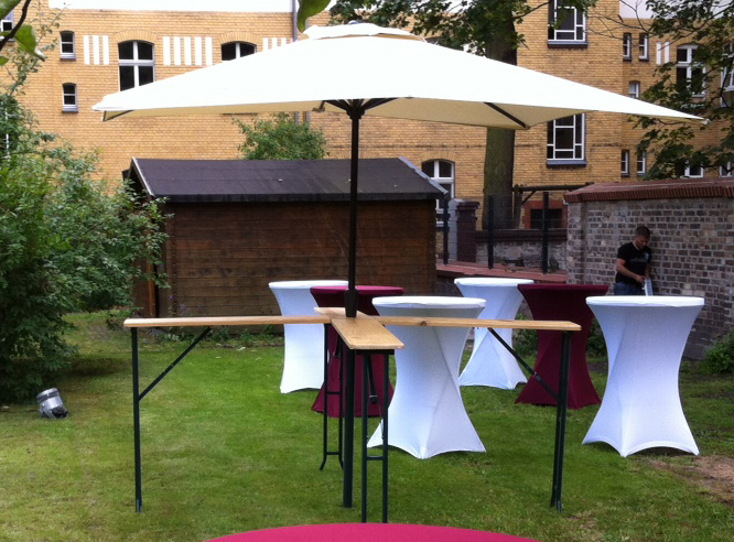 Stehtisch XXL ab 9,99 (Netto), Ø80cm mit passender Husse, Stehtische ...