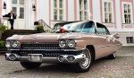 59er Cadillac Oldtimer als Hochzeitsauto in Berlin / Potsdam / Brandenburg mieten