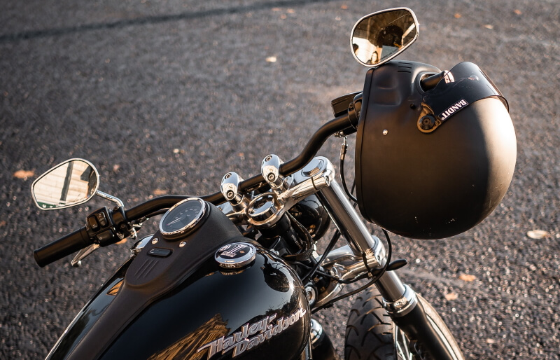 Harley-Davidson im Odenwald