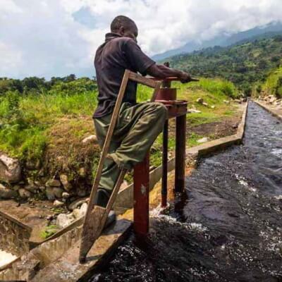 Wasserkraftprojekt im Congo