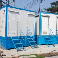 Mobile Toiletten mit Fäkalientank